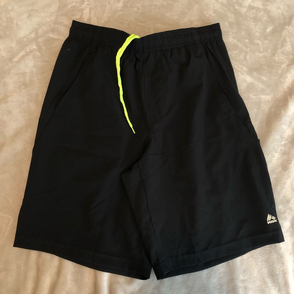 Black basketball shorts